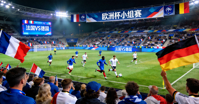 法国对阵德国欧洲杯小组赛直播比赛现场画面